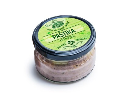 Paštika z krůtích jater ve sklenici