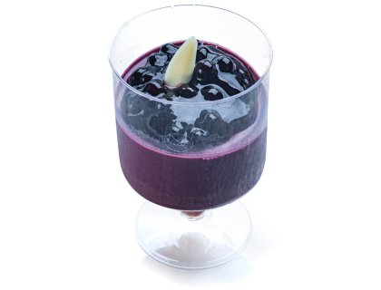 Panna cotta - borůvková