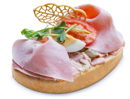 Šunkový chlebíček