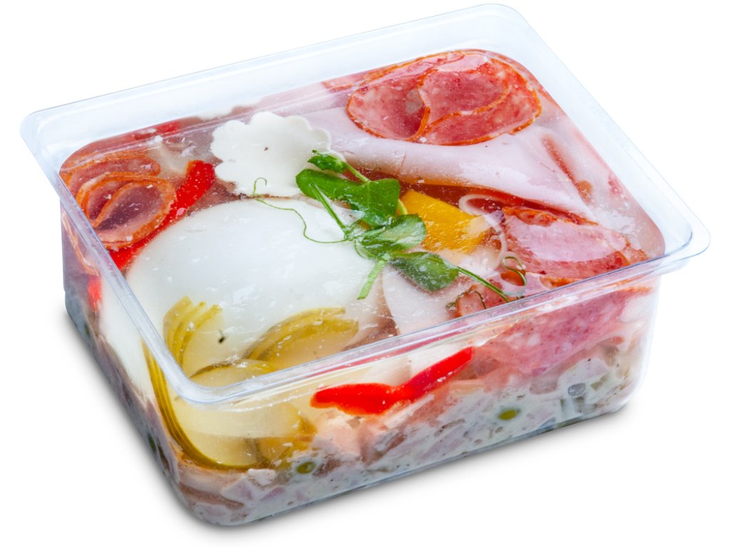 Obložené vejce v aspiku