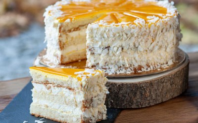 NOVINKA! Dort mango–maracuja–kokos