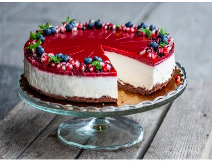 Ovocný cheesecake