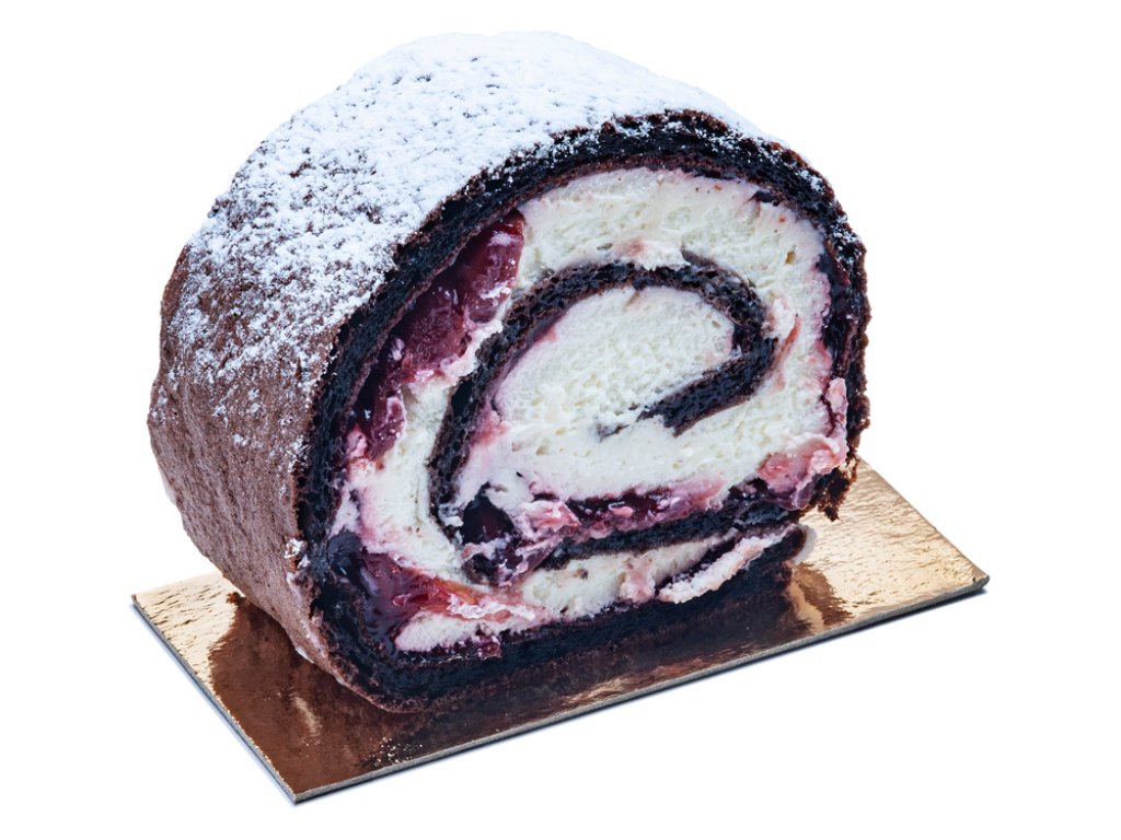 Višňová roláda - bezlepková