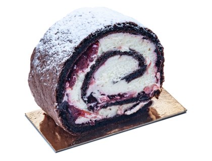 Višňová roláda - bezlepková