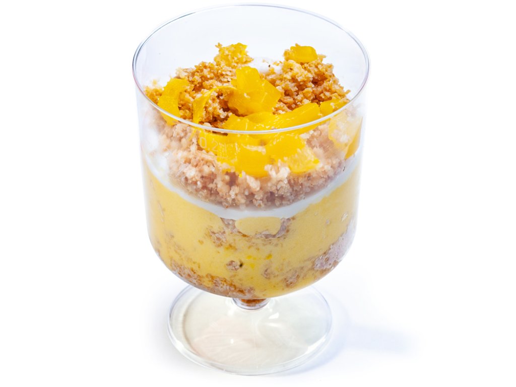 Mango kokosový pohárek